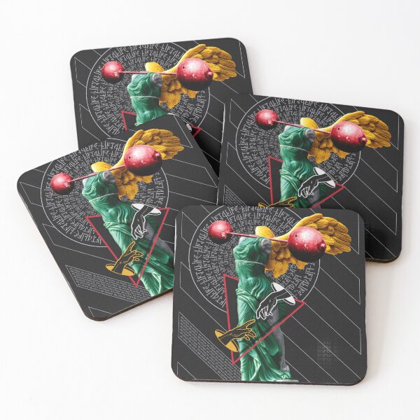 Item preview, Winged Victory of Strength – Lift4Life Mythic Weightlifting Art designed and sold by 1RSN.