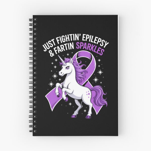 Item preview, Fightin_ Epilepsy Unicorn Epileptic Epilepsy designed and sold by comptorasunfia.