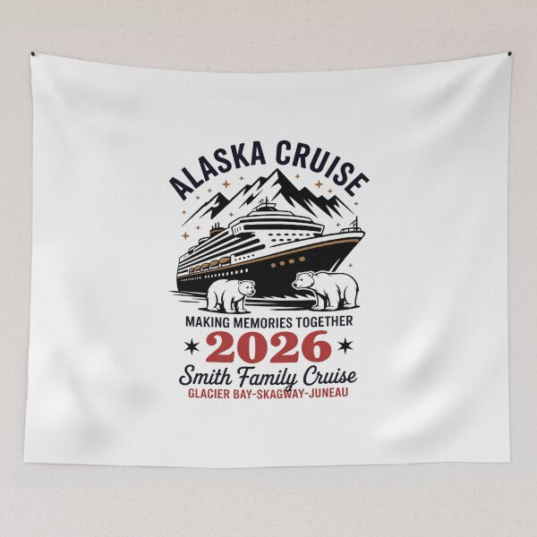 Item preview, Custom Alaska Personalized Alaska Cruise designed and sold by IdunayaStore.