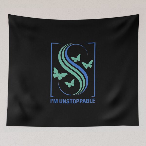 Item preview, Eating Disorder Awareness Unstoppable Affirmation Strength designed and sold by catsdothingz.