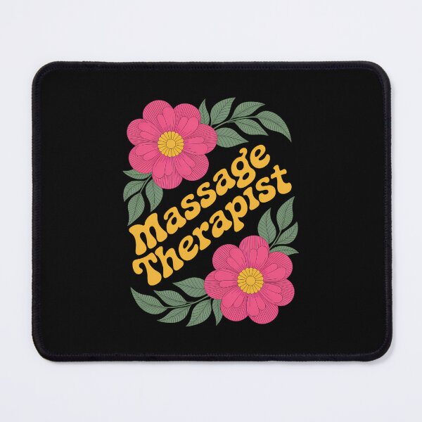 Item preview, Floral Massage Therapist Therapy designed and sold by comptorasunfia.