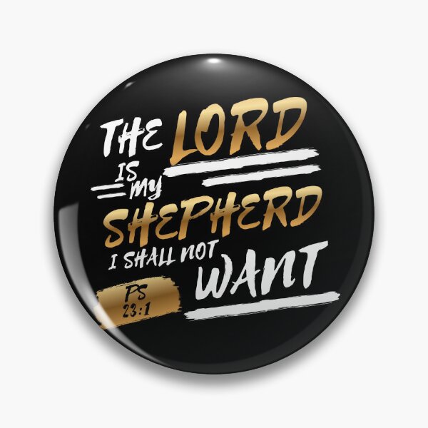 Item preview, Psalm 23:1 The Lord Is My Shepherd (KJV) designed and sold by Clothed in Scripture.