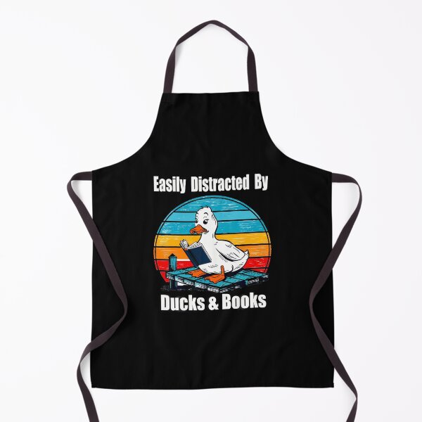 Item preview, Ducks Books Lover - Easily Distracted By Ducks Books designed and sold by charitashmoqs.