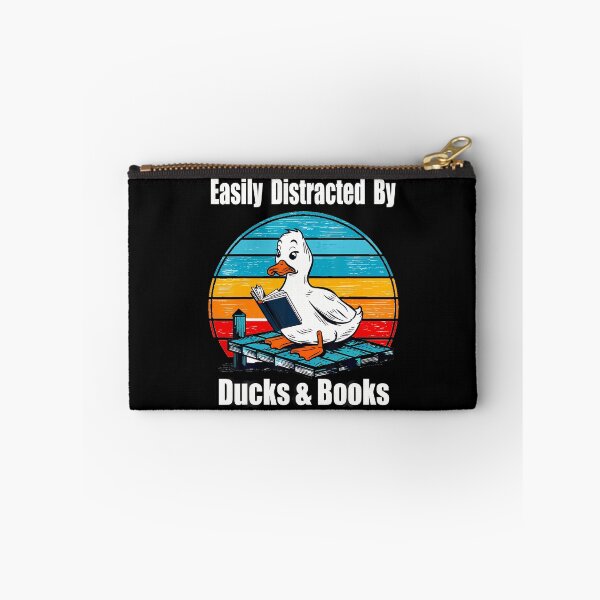 Item preview, Ducks Books Lover - Easily Distracted By Ducks Books designed and sold by charitashmoqs.