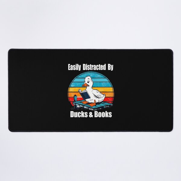 Item preview, Ducks Books Lover - Easily Distracted By Ducks Books designed and sold by charitashmoqs.