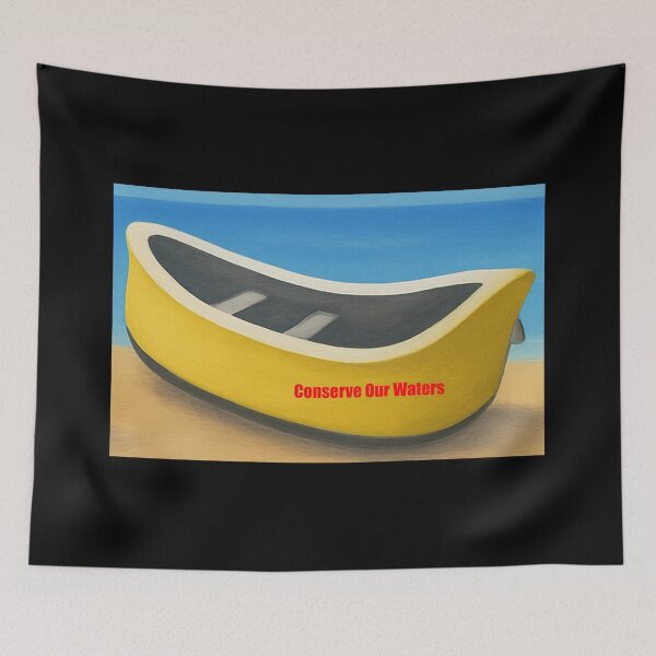 Item preview, Conservation Advocacy Boat – Conserve Our Waters designed and sold by annenambiro.