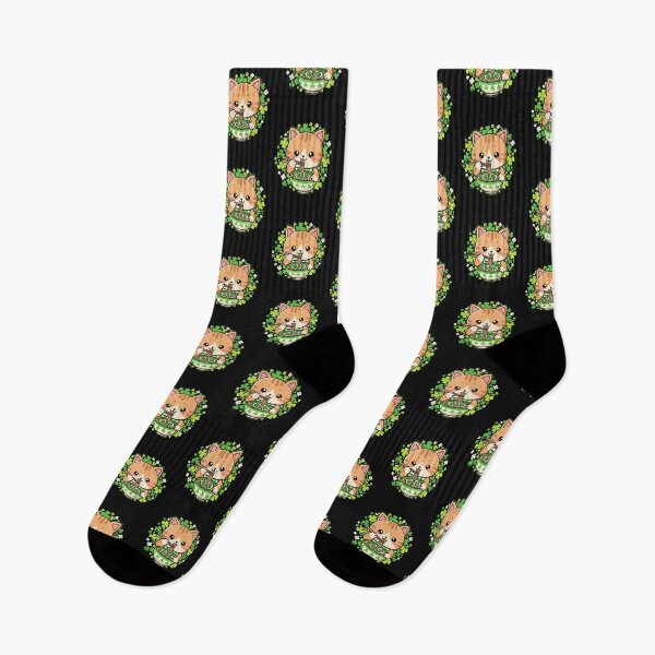 Item preview, Lucky Japanese Ramen Cat St Patrick’s Day  designed and sold by SWEET-TINAPAY.