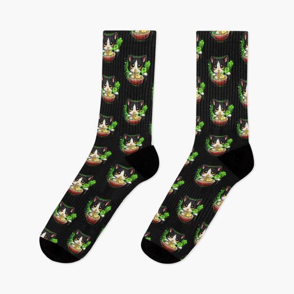Item preview, Lucky Japanese Ramen Cat St Patrick’s Day Anime designed and sold by SWEET-TINAPAY.