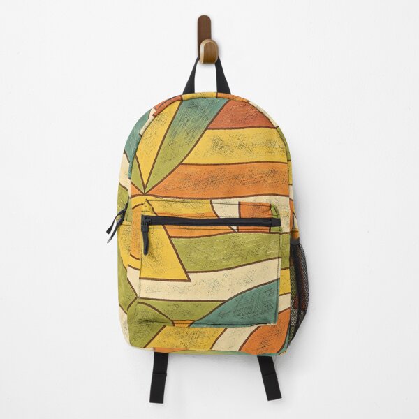 Item preview, Mid-Century Modern Geometric Waves - Retro Earth Tones Pattern designed and sold by Hen-C-Art.