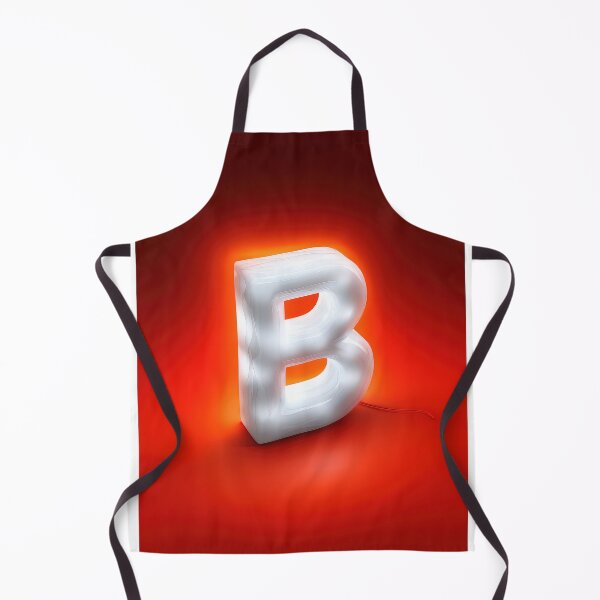 Item preview, Glowing Neon Letter B on Red Background – Modern Luminous Typography Art designed and sold by Grafititee.
