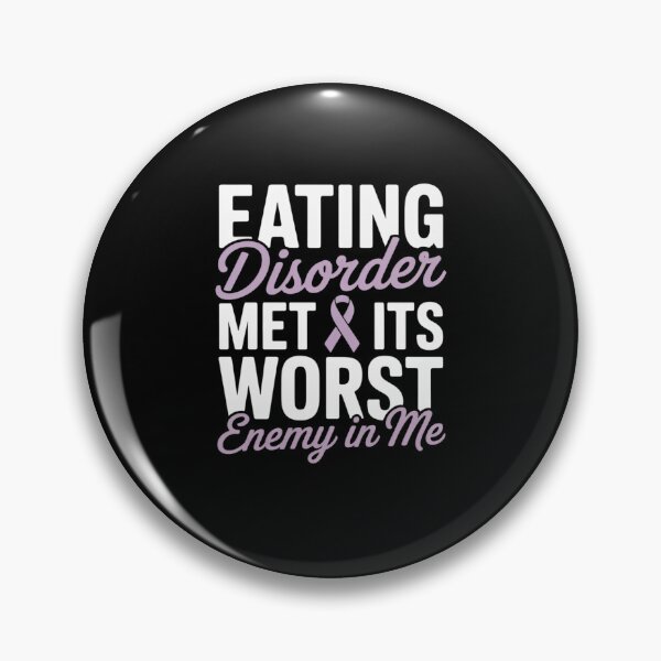 Item preview, Eating Disorder Survivor Enemy Awareness Warrior designed and sold by catsdothingz.