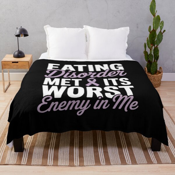 Item preview, Eating Disorder Survivor Enemy Awareness Warrior designed and sold by catsdothingz.