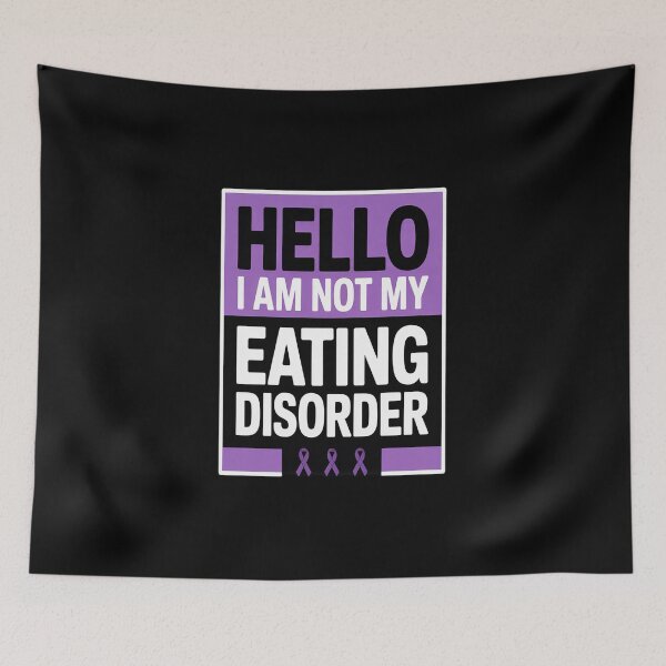 Item preview, Eating Disorder Survivor Not Awareness Warrior designed and sold by catsdothingz.