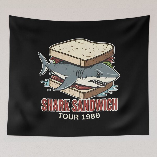 Item preview, Spinal Tap Shark Sandwich designed and sold by CeliaKline.