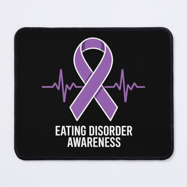 Item preview, Eating Disorder Survivor Heartbeat Awareness Warrior designed and sold by catsdothingz.