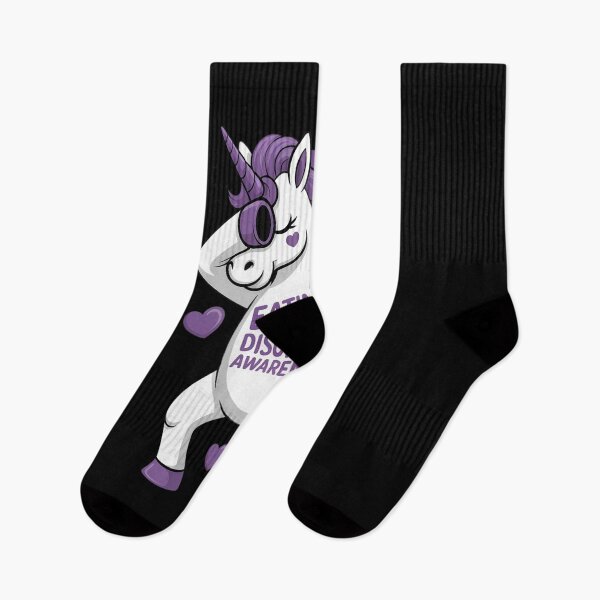 Item preview, Eating Disorder Survivor Unicorn Awareness Warrior designed and sold by catsdothingz.