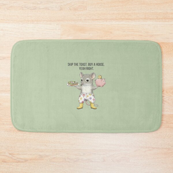 Item preview, Urban Life of the Country Elephant Shrew, "SKIP THE TOAST, BUY A HOUSE" designed and sold by Virtual-Studio-Geebaki.