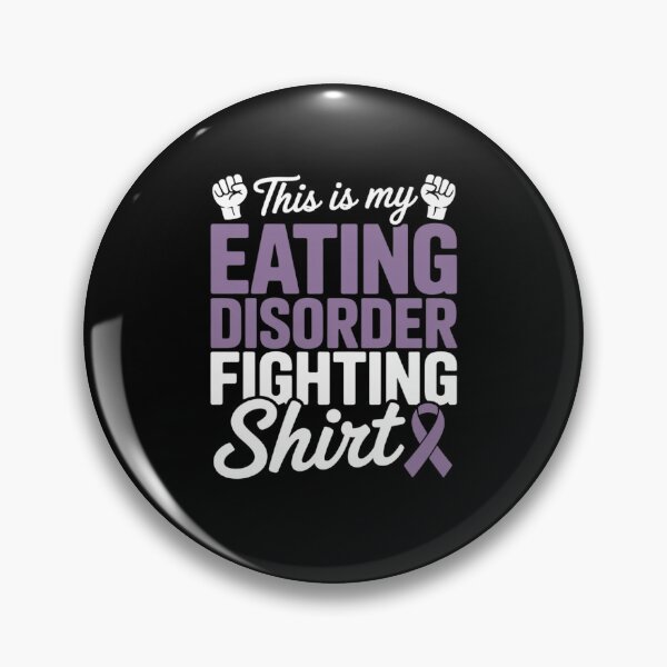 Item preview, Eating Disorder Warrior Survivor Awareness Get Well Recovery designed and sold by catsdothingz.