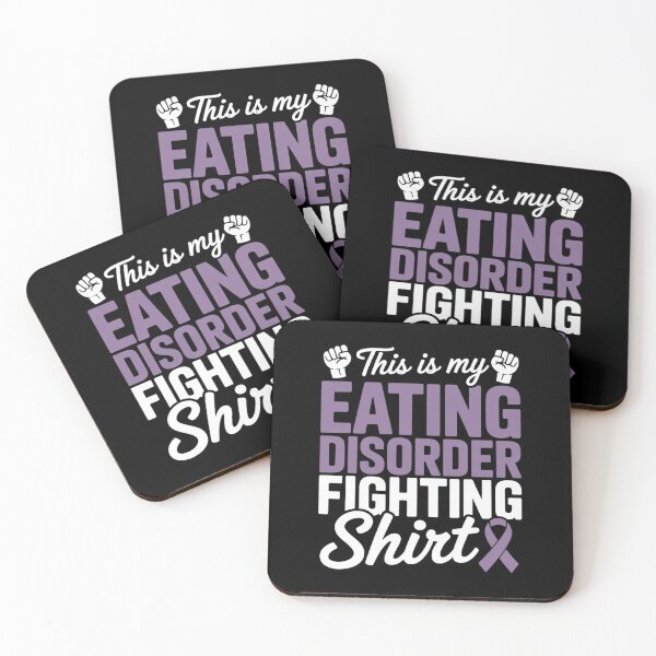 Item preview, Eating Disorder Warrior Survivor Awareness Get Well Recovery designed and sold by catsdothingz.