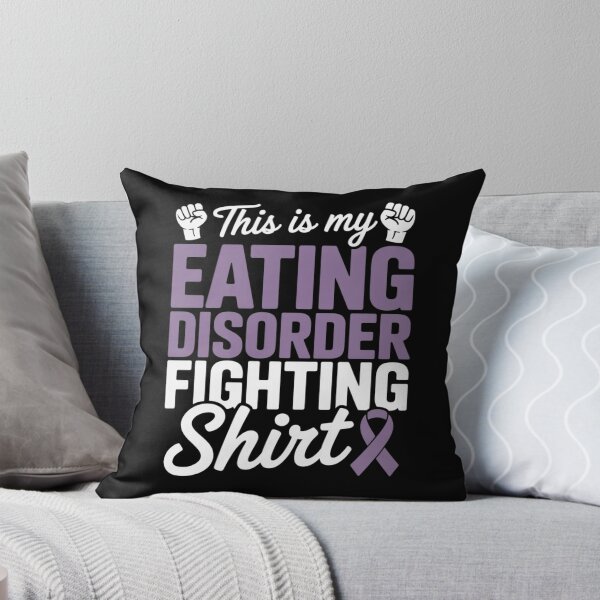 Item preview, Eating Disorder Warrior Survivor Awareness Get Well Recovery designed and sold by catsdothingz.