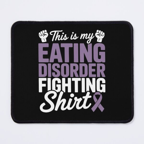 Item preview, Eating Disorder Warrior Survivor Awareness Get Well Recovery designed and sold by catsdothingz.