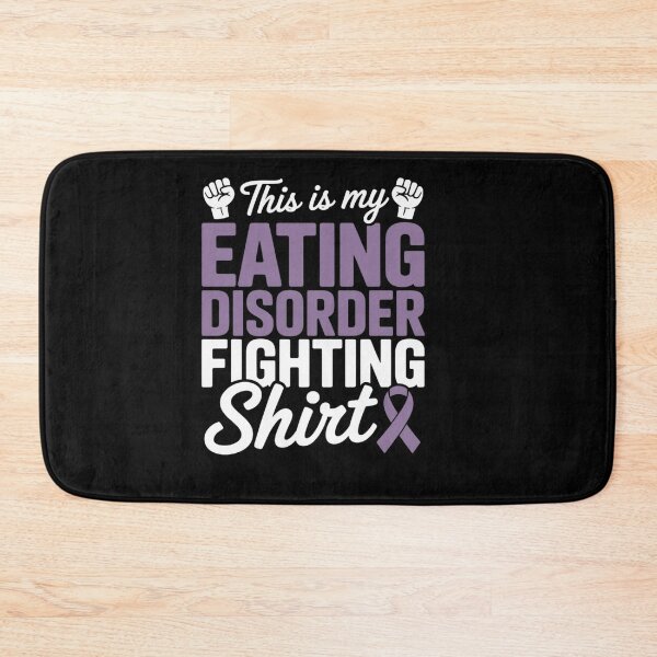 Item preview, Eating Disorder Warrior Survivor Awareness Get Well Recovery designed and sold by catsdothingz.