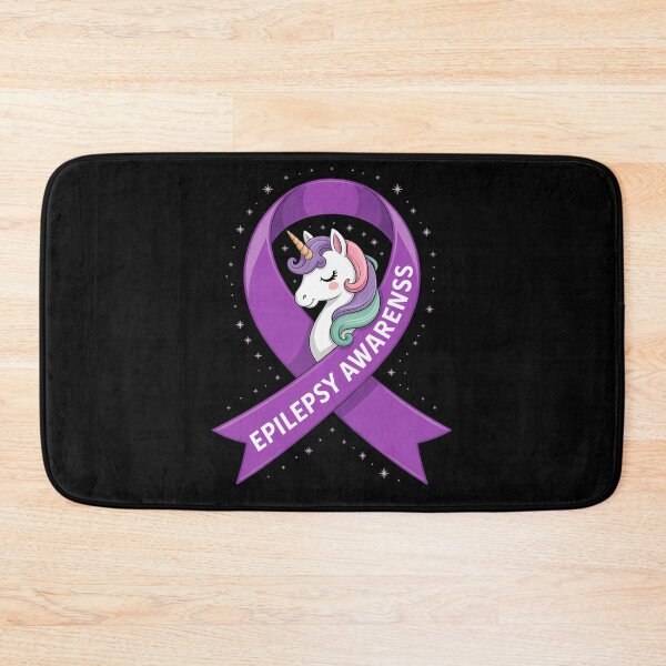 Item preview, Funny Epilepsy Awareness Unicorn Ribbon designed and sold by comptorasunfia.