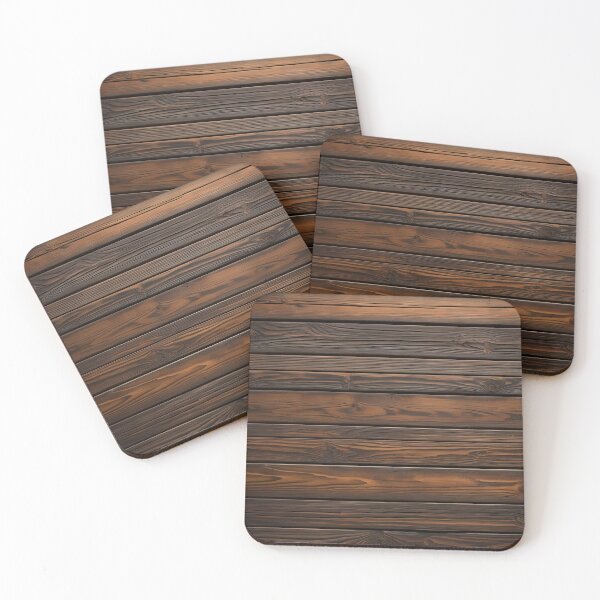 Item preview, Dark Rustic Wooden Plank Texture with Rich Natural Wood Grain, Warm Brown Tones and Vintage Surface Style for Cozy Interior, Farmhouse Decor, and Everyday Lifestyle Design designed and sold by SurfaceCraft Studio.