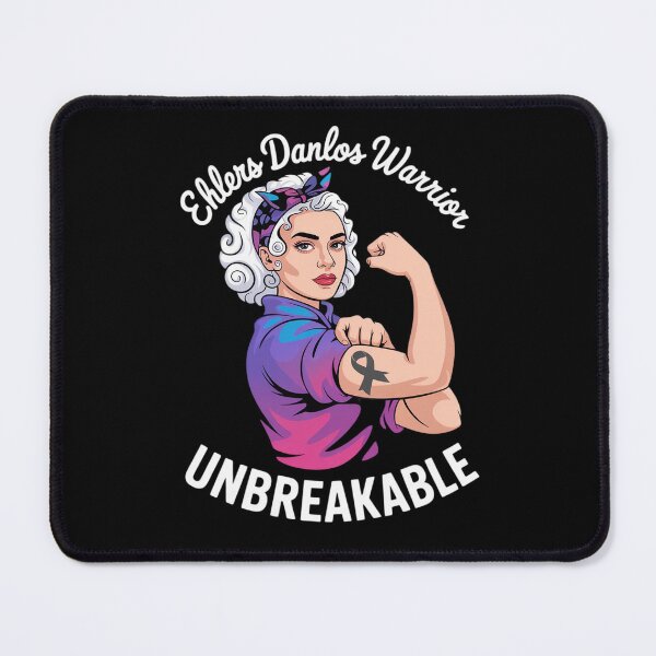 Item preview, EDS Warrior Ehlers Danlos Syndrome Warrior EDS Awareness designed and sold by catsdothingz.
