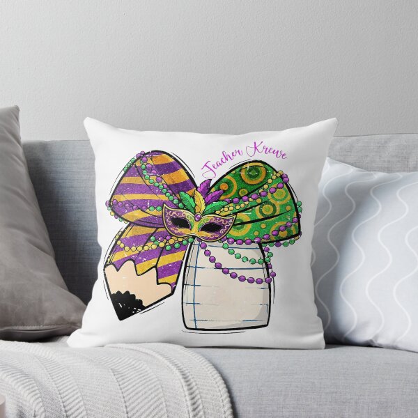 Item preview, Coquette Bow Pencil Mask Beads Mardi Gras Teacher Krewe Cute designed and sold by KevinorNorris.