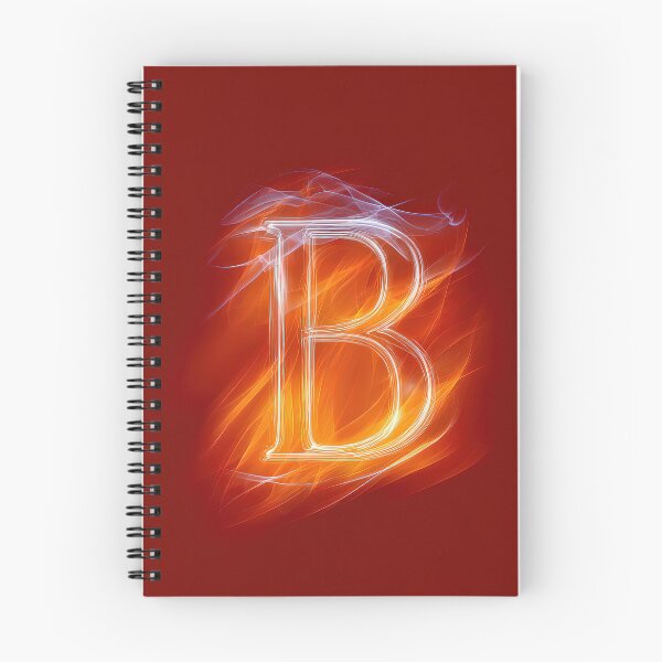 Item preview, Glowing Neon Letter B on Red Background – Modern Luminous Typography Art designed and sold by Grafititee.