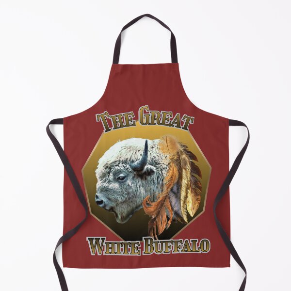 Item preview, The Great White Buffalo designed and sold by Tripp Art Studio.