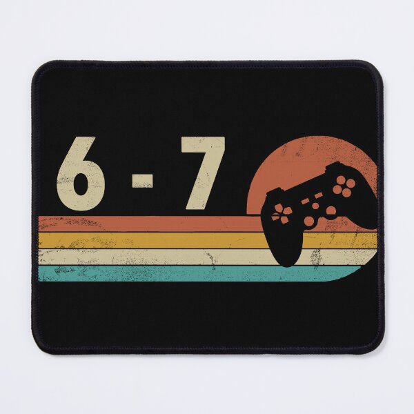 Item preview, Retro Gamer Level 6-7 Six Seven Birthday Shirt designed and sold by LashondaGreen89.