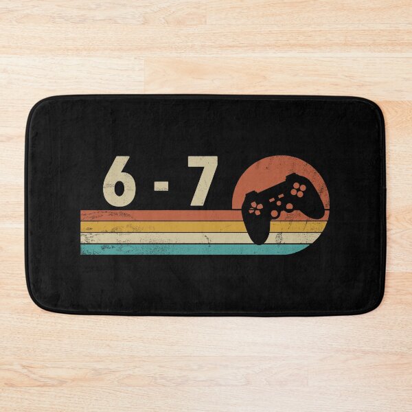 Item preview, Retro Gamer Level 6-7 Six Seven Birthday Shirt designed and sold by LashondaGreen89.