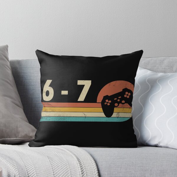 Item preview, Retro Gamer Level 6-7 Six Seven Birthday Shirt designed and sold by LashondaGreen89.