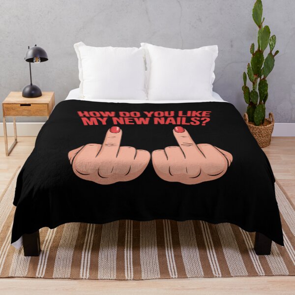 Item preview, Funny Nail Technician Middle Finger Joke designed and sold by comptorasunfia.