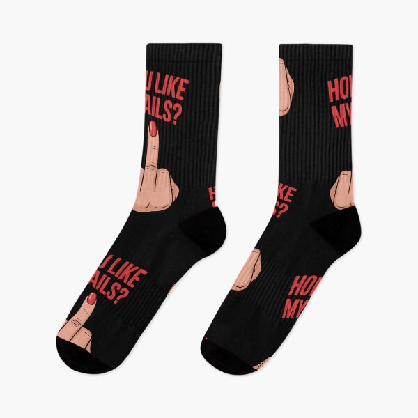 Item preview, Funny Nail Technician Middle Finger Joke designed and sold by comptorasunfia.