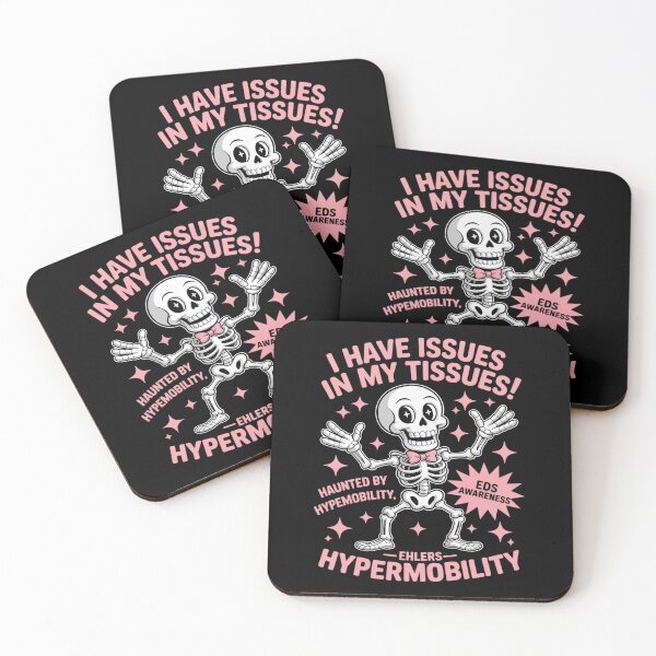 Item preview, Ehlers Danlos Syndrome Awareness Issues In Tissues Skeleton designed and sold by catsdothingz.