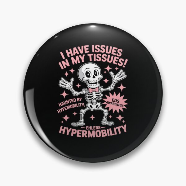 Item preview, Ehlers Danlos Syndrome Awareness Issues In Tissues Skeleton designed and sold by catsdothingz.