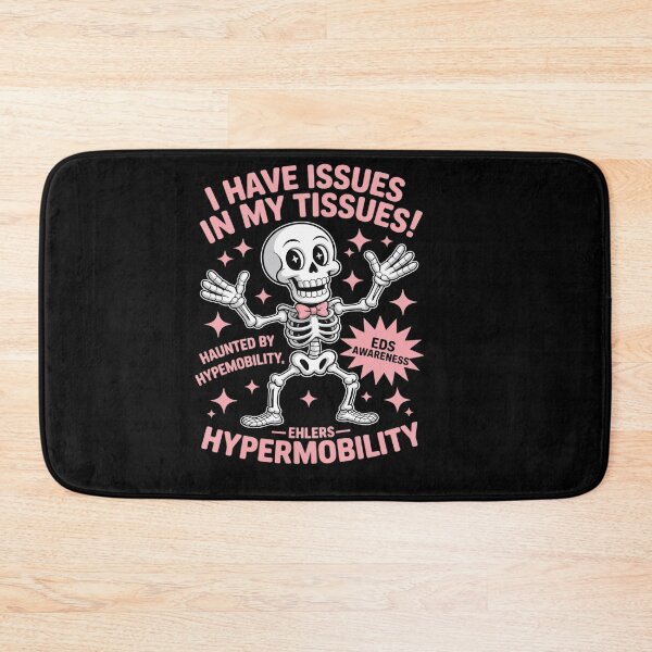 Item preview, Ehlers Danlos Syndrome Awareness Issues In Tissues Skeleton designed and sold by catsdothingz.