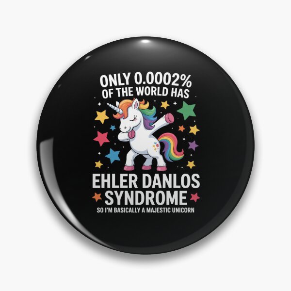 Item preview, Ehlers Danlos Syndrome Awareness Month Unicorn designed and sold by catsdothingz.