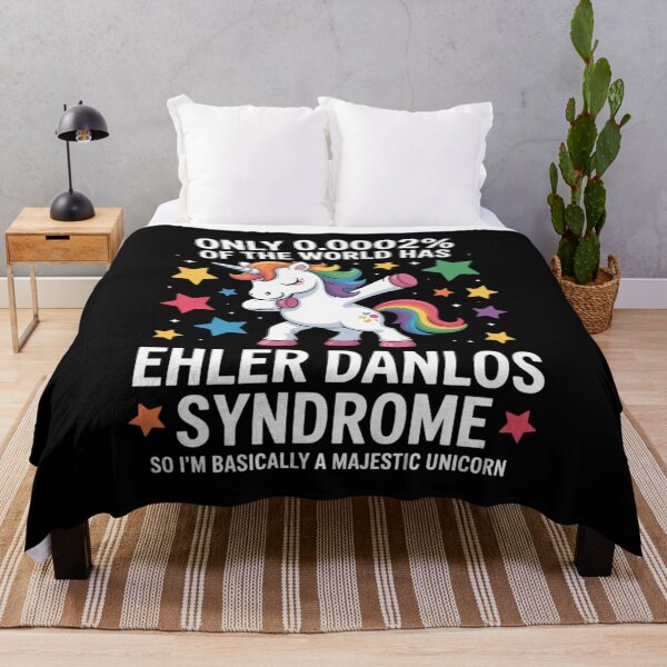 Item preview, Ehlers Danlos Syndrome Awareness Month Unicorn designed and sold by catsdothingz.