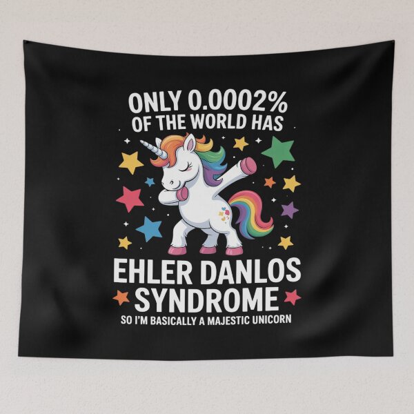 Item preview, Ehlers Danlos Syndrome Awareness Month Unicorn designed and sold by catsdothingz.