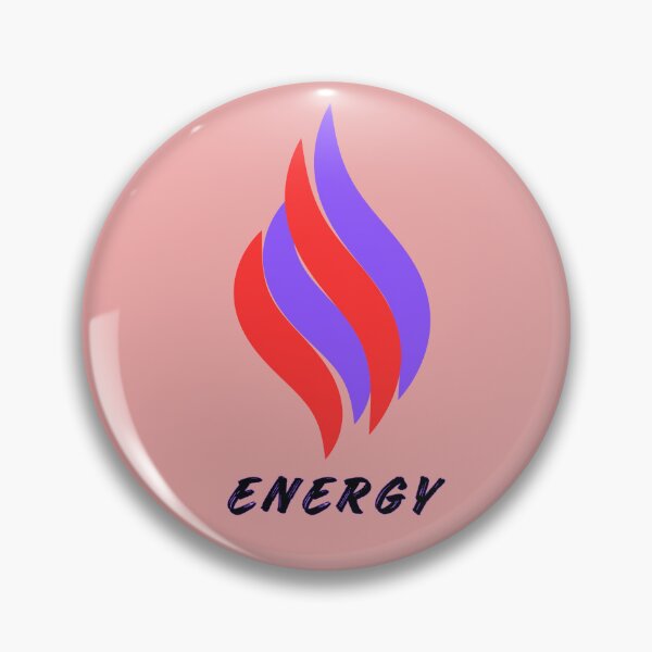 Item preview, ENERGY Minimal Flame Symbol – Motivational Aesthetic Graphic Design designed and sold by NilofaDesigns.