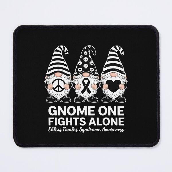 Item preview, Ehlers Danlos Syndrome Awareness Month Zebra Ribbon Gnomies designed and sold by catsdothingz.