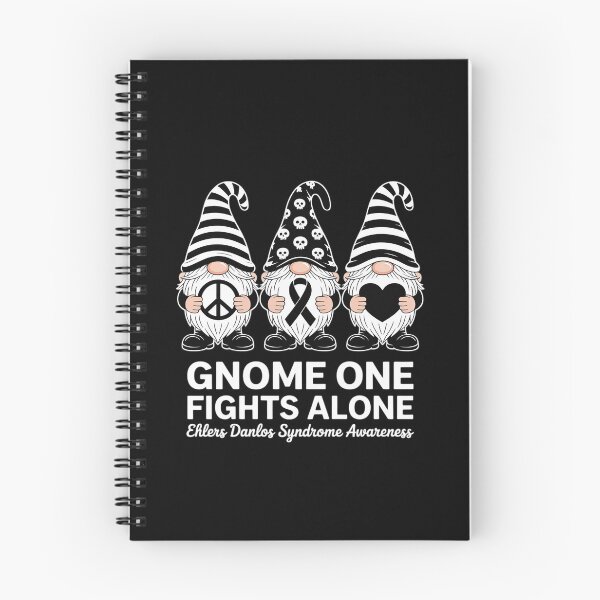 Item preview, Ehlers Danlos Syndrome Awareness Month Zebra Ribbon Gnomies designed and sold by catsdothingz.