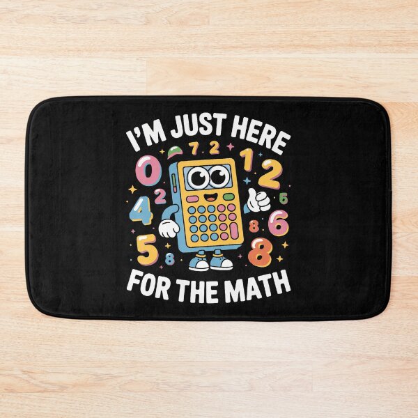 Item preview, Im Just Here For The Math - Funny Calculator designed and sold by oglesum.