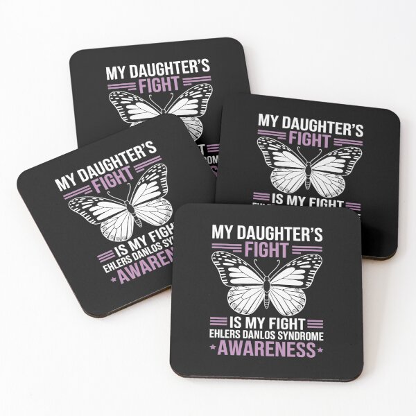 Item preview, Ehlers Danlos Syndrome Awareness My Daughter's Fight designed and sold by catsdothingz.