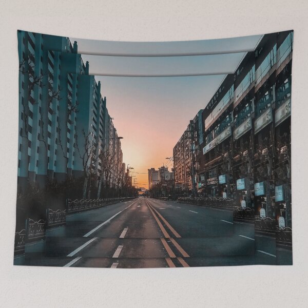 Item preview, Eternal Sunset in an Empty Road designed and sold by calinedesign.