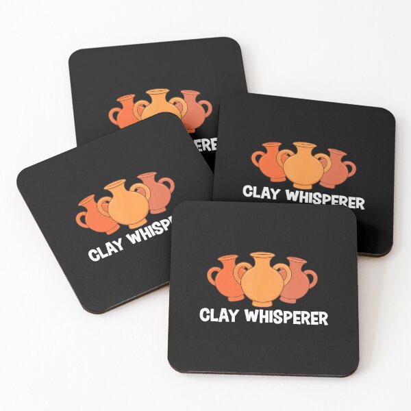 Item preview, Clay Whisperer Funny Pottery Ceramic Artist Potters designed and sold by kowaldtlbung.